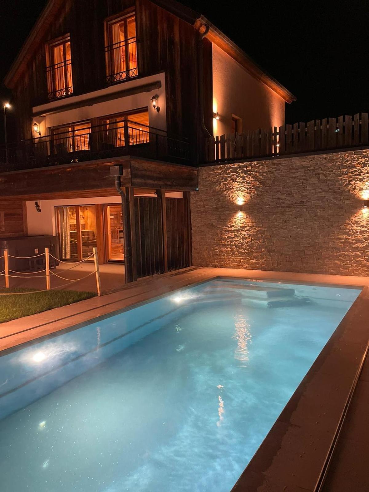 Chalets Petry Spa & Relax Bettel المظهر الخارجي الصورة